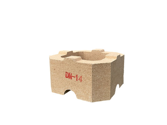 Beli DN14 Fire Clay Brick Low Porosity Clay Brick 42%-47% Al2o3 High Temperature Fire Brick online manufacture