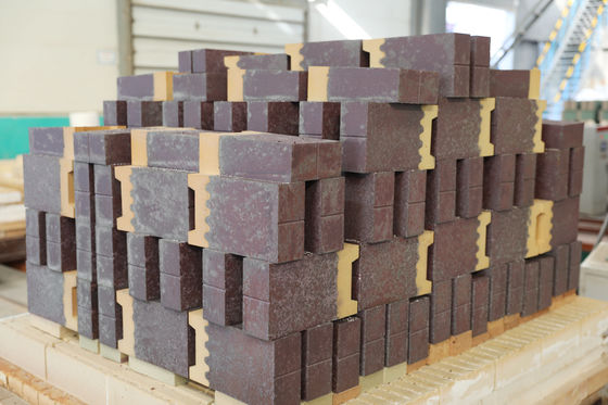 1700C Magnesia Chrome Brick Mag Chrome Brick Untuk Tungku Tangki Kaca
