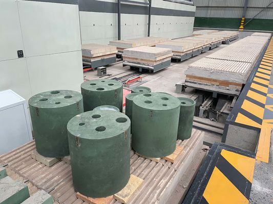 Batu bata Corundum Precast 1700°C Batu bata Chrome Corundum Suhu tinggi