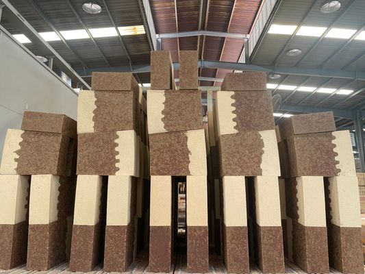 1650C Bauxite Silica Mullite Brick Untuk Tungku Semen, Batu bata Isolasi Suhu Tinggi
